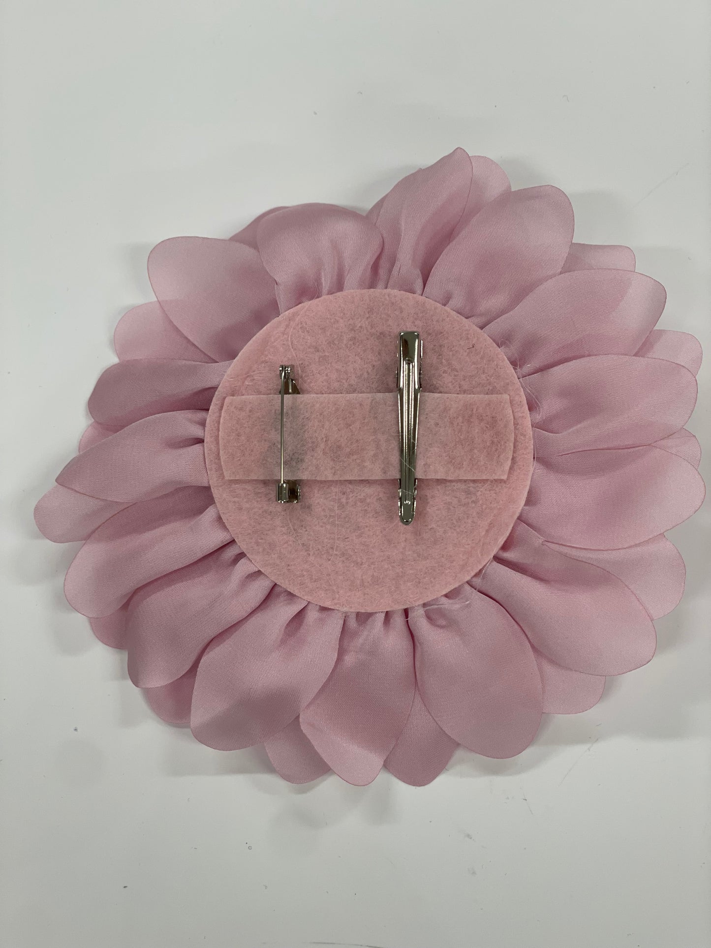 Pretty Pink Flower Brooch